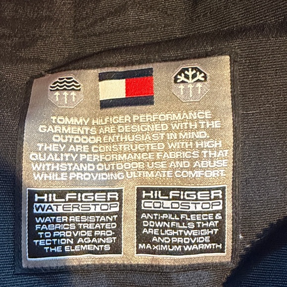 Vintage Tommy Hilfiger Expedition Down Utility Vest: Size Large - Picture 11 of 11